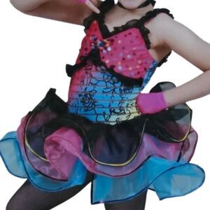 Jazz, Tap, Hip hop Dance Costume, Medium Child